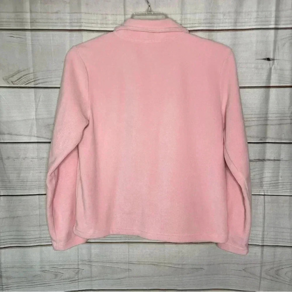 Chadwicks Womens Fleece Jackets Bundle Medium Pink Blue Full Zip Long Sleeved - Picture 10 of 13